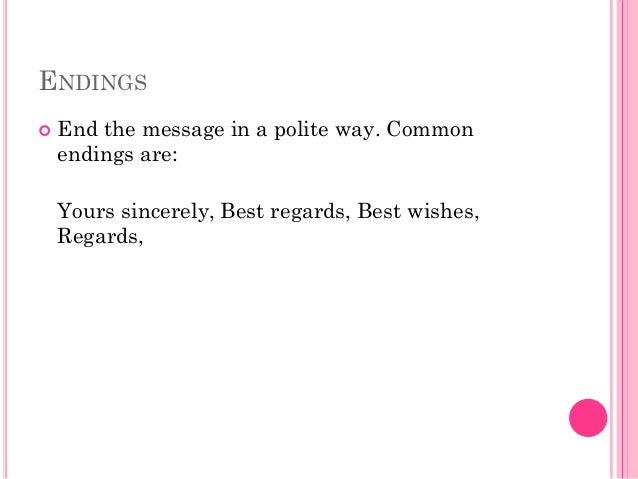 How to write an email