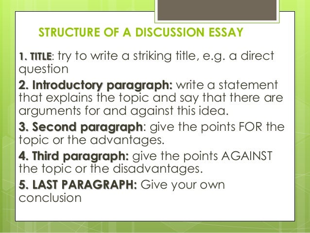 admission essay format