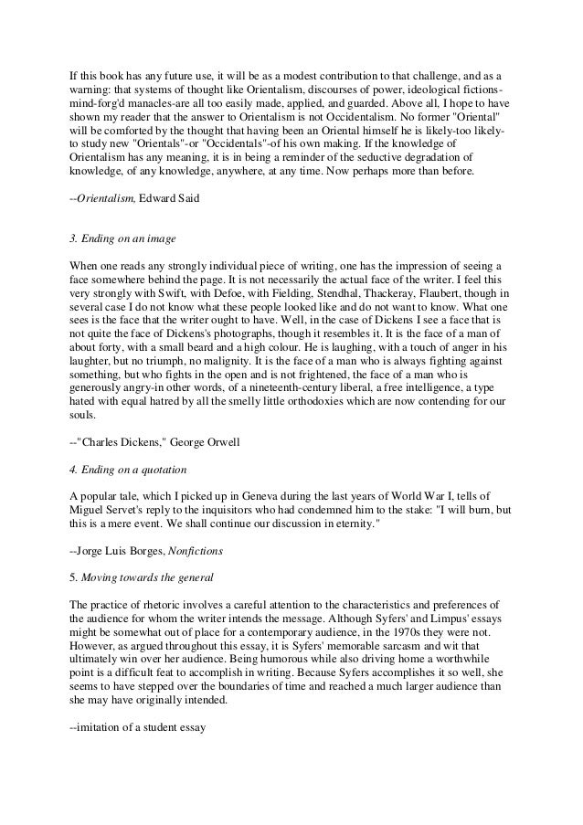 Essay on occidentalism