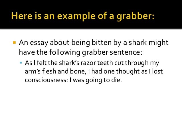 Attention grabber phrases image