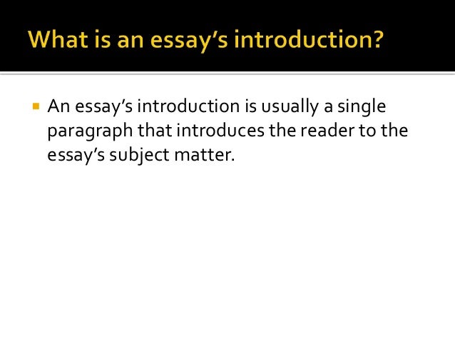 how to write thesis introduction ppt