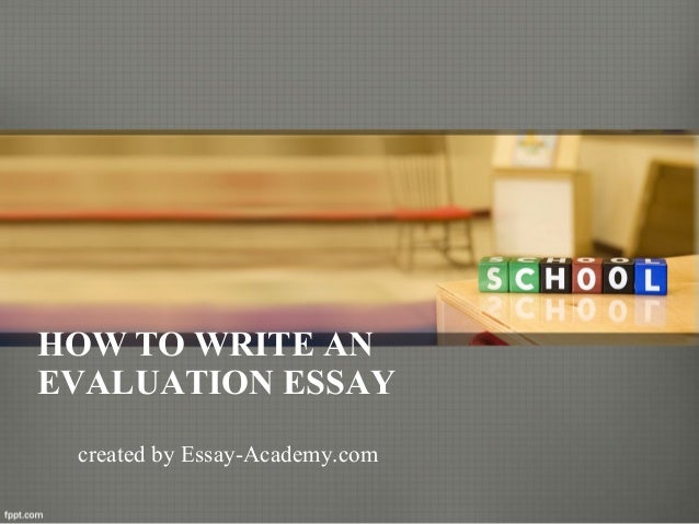 How to write your dissertation evaluation
