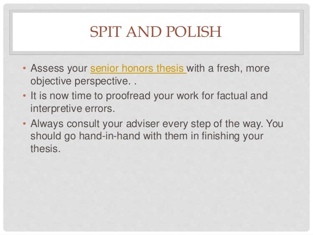 Honors thesis unt picture