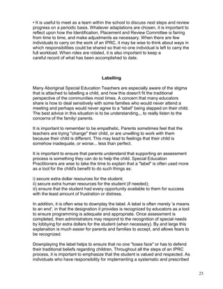 How to write an Individual Education Plan | PDF