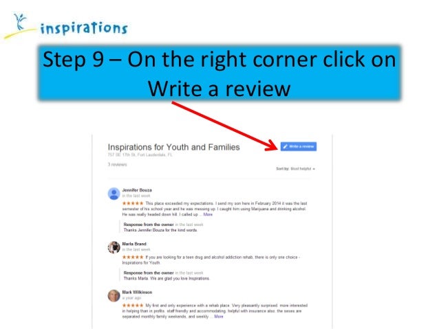 How to write a Google Review