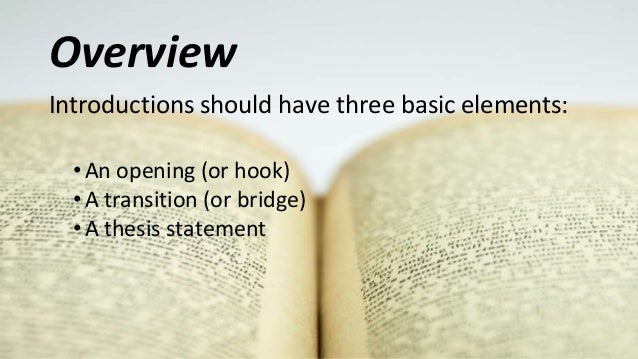 How to write an introduction | PPT