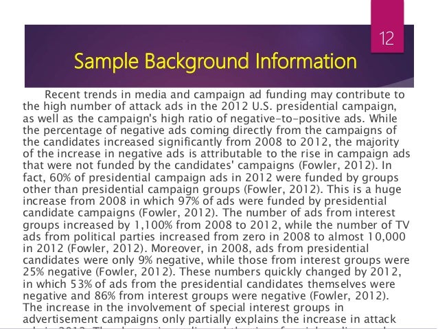 Research Introduction & Background Information