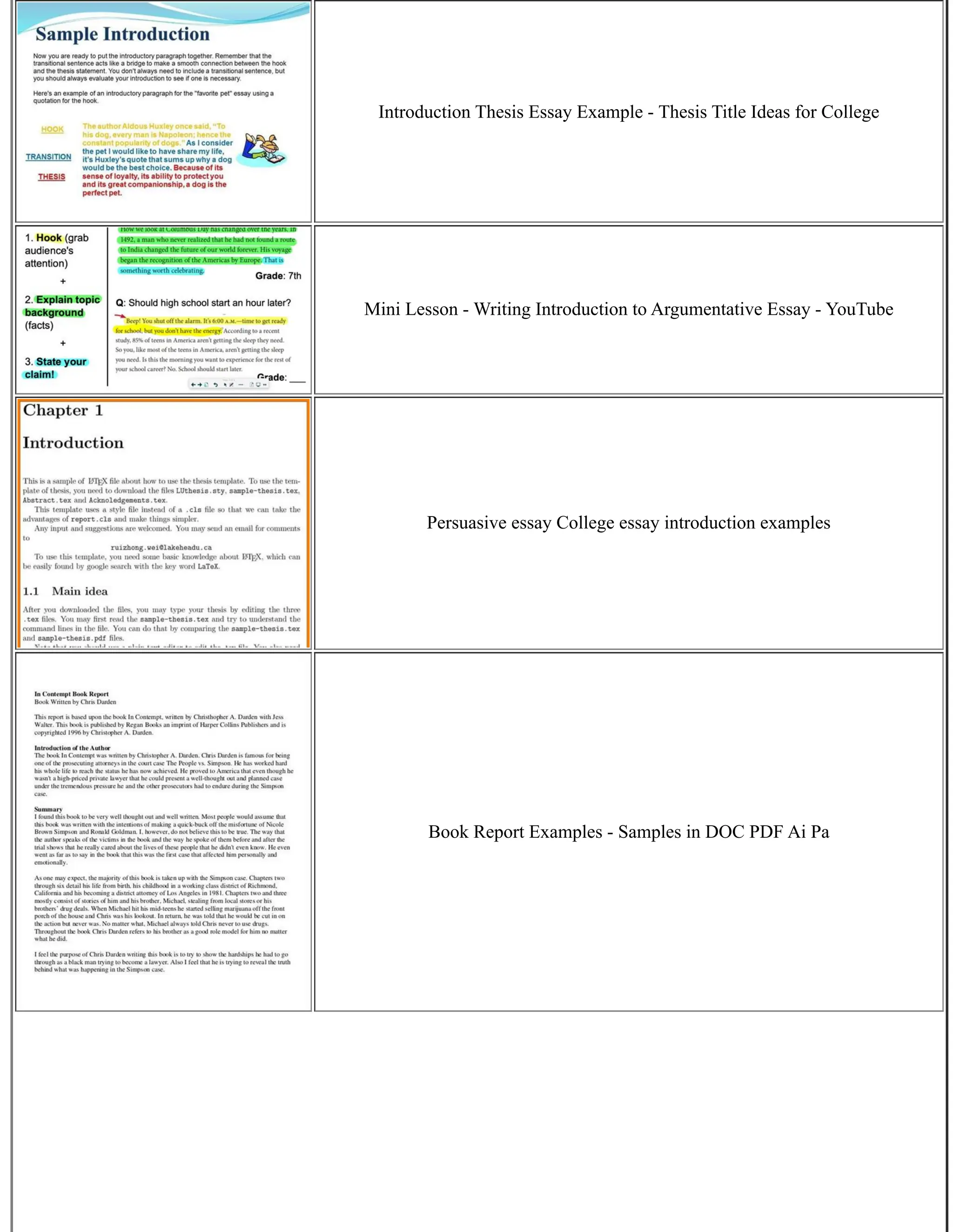 How To Write An Introduction To A Paper | PDF