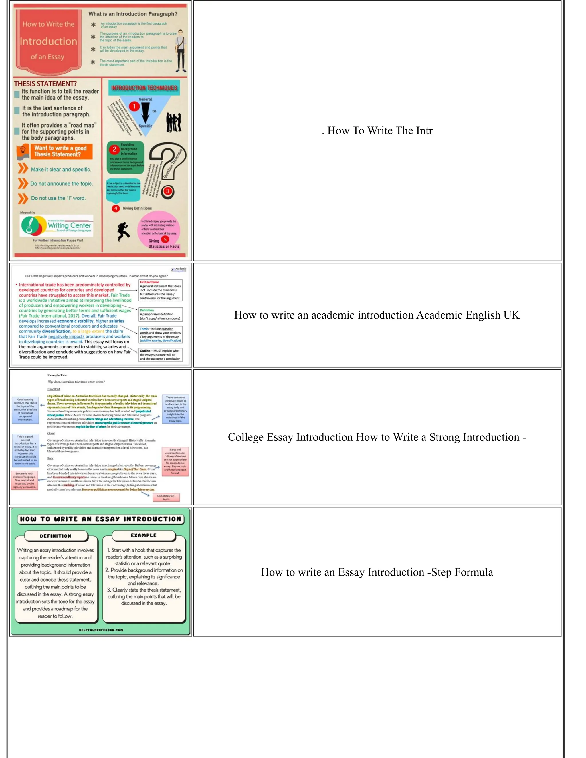 . How To Write The Intr
How to write an academic introduction Academic English UK
College Essay Introduction How to Write a Strong Introduction -
How to write an Essay Introduction -Step Formula
 