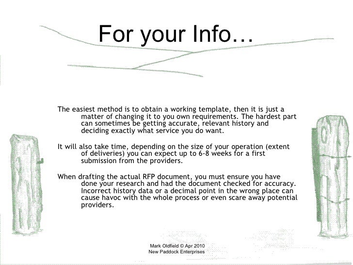 how to write a rfp how to write a rfp