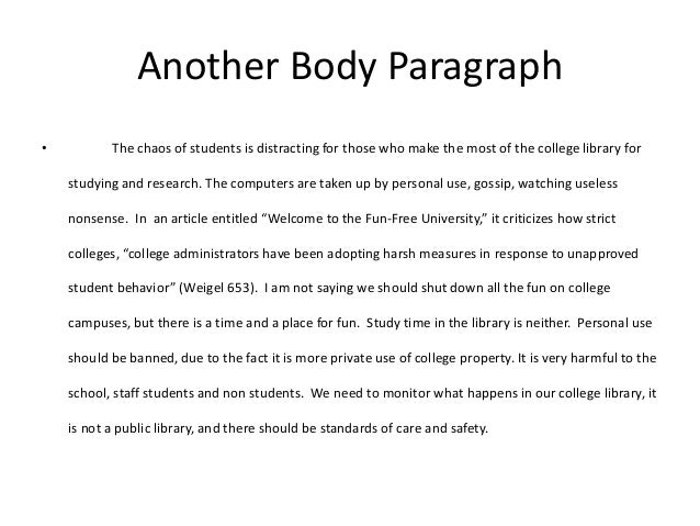 student bad behavior essay