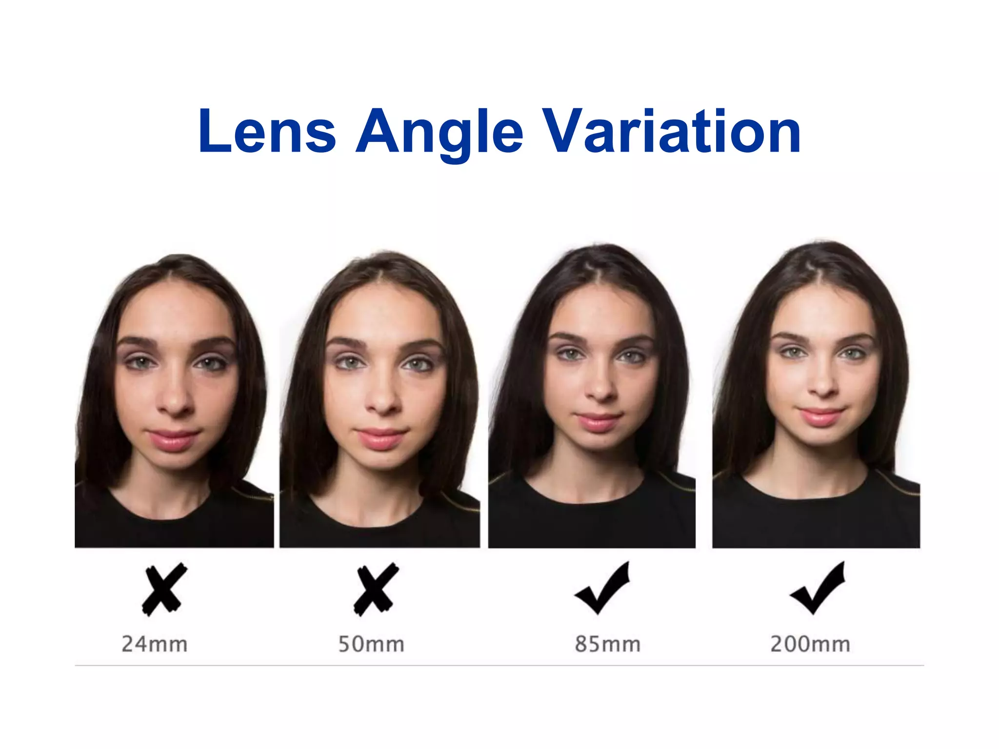 Lens Angle Variation
 