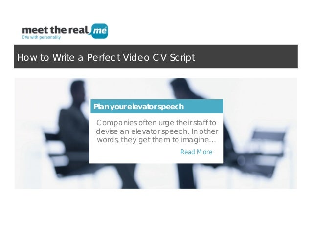 video cv script writing tips that will help you standing out from the u2026