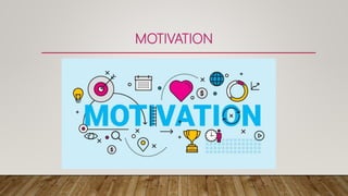 MOTIVATION
 