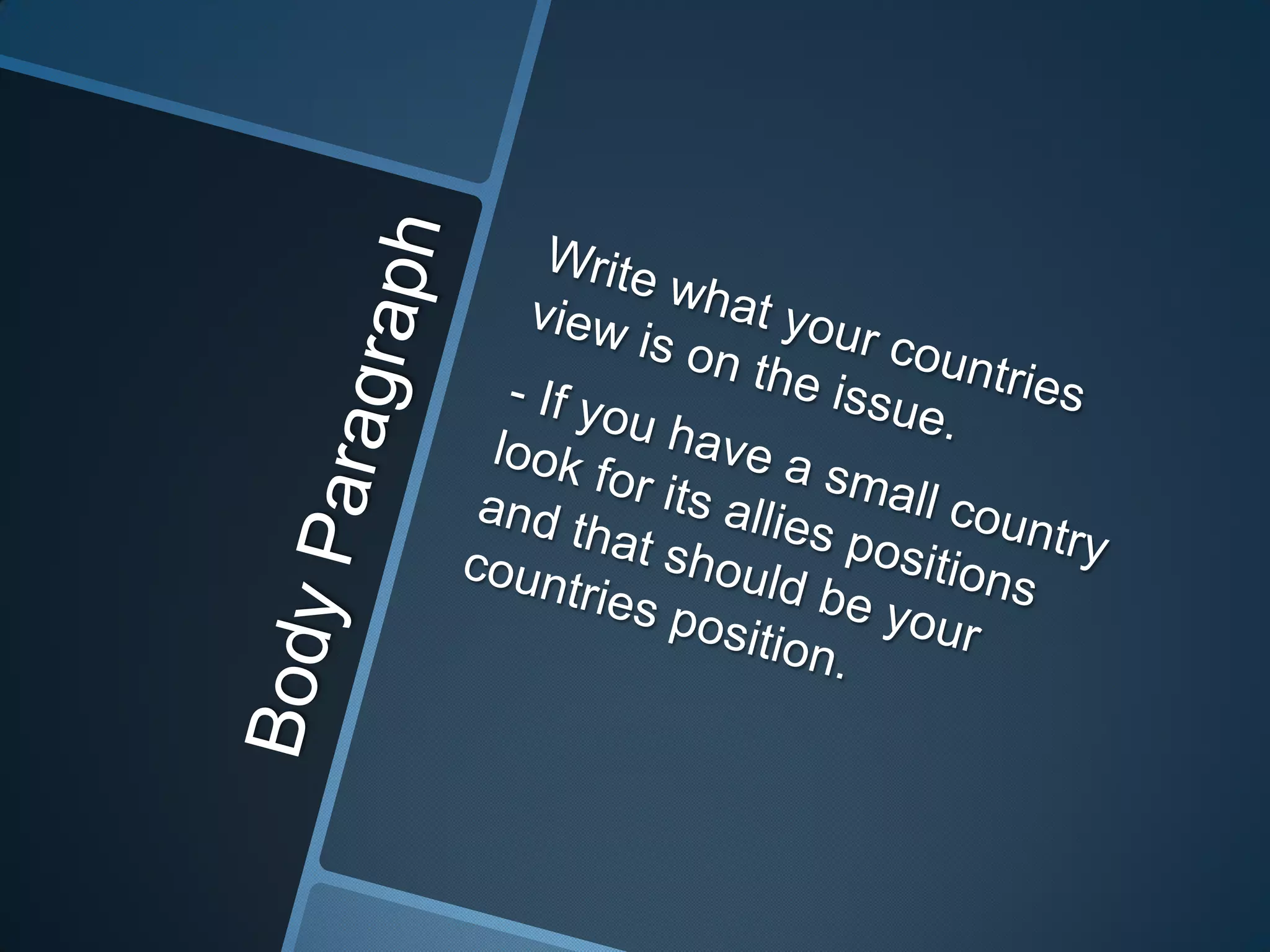 How to write a position paper | PPTX