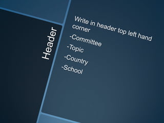 Powerpoint Position Paper How to write a position paper | PPTX
