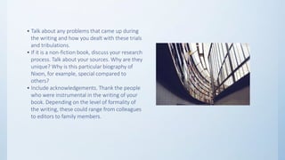 How to Write a Preface and a Foreword | PPTX