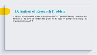 Problem Definition Thesis Example How to Write a Problem Statement for Thesis.pptx