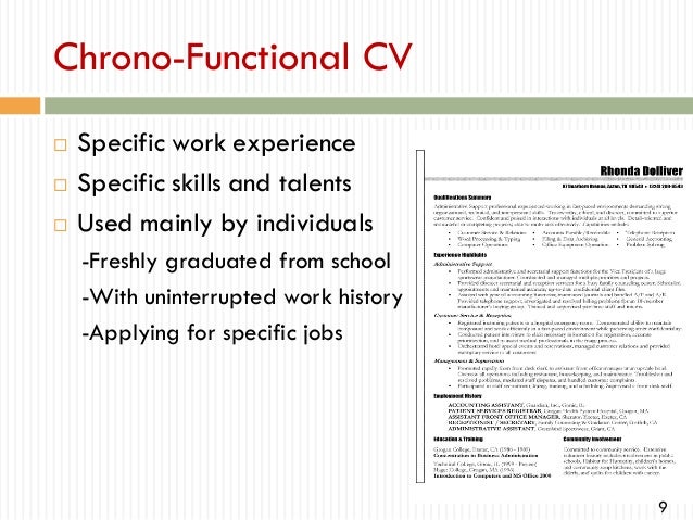 functional cv tirevi fontanacountryinn com chrono functional resume samples