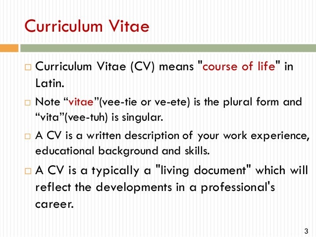 resume plural
