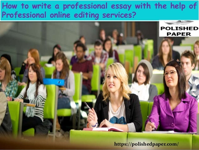 Online essay editing service