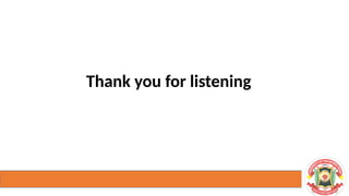 Thank you for listening
 