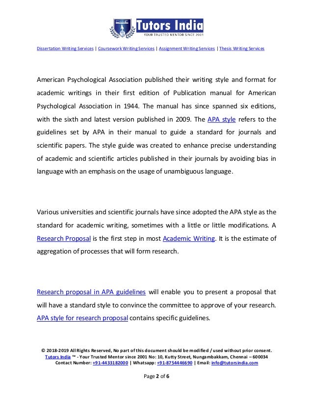 apa writing help