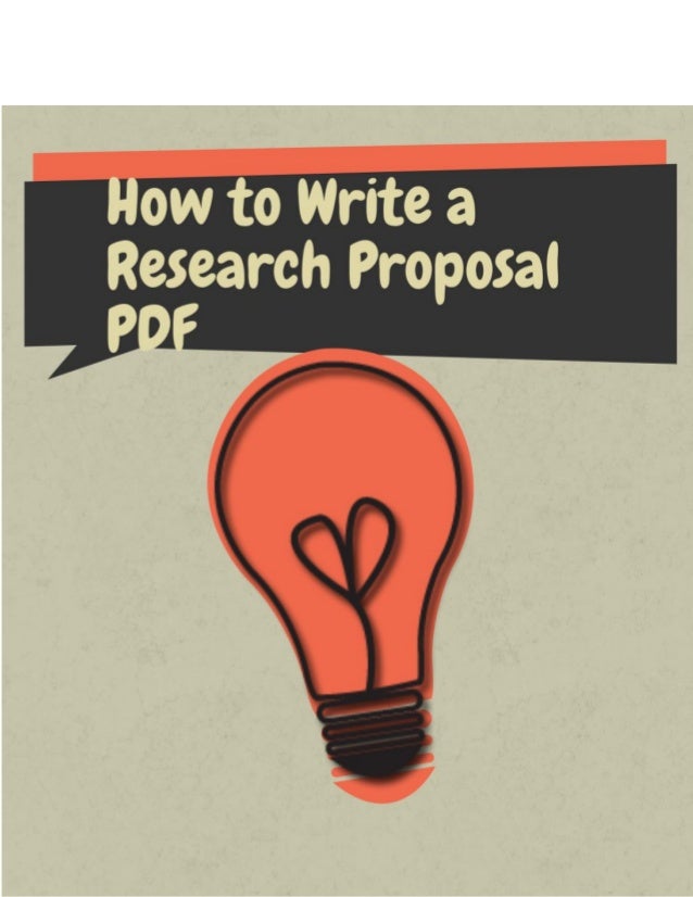 How to write good phd proposal