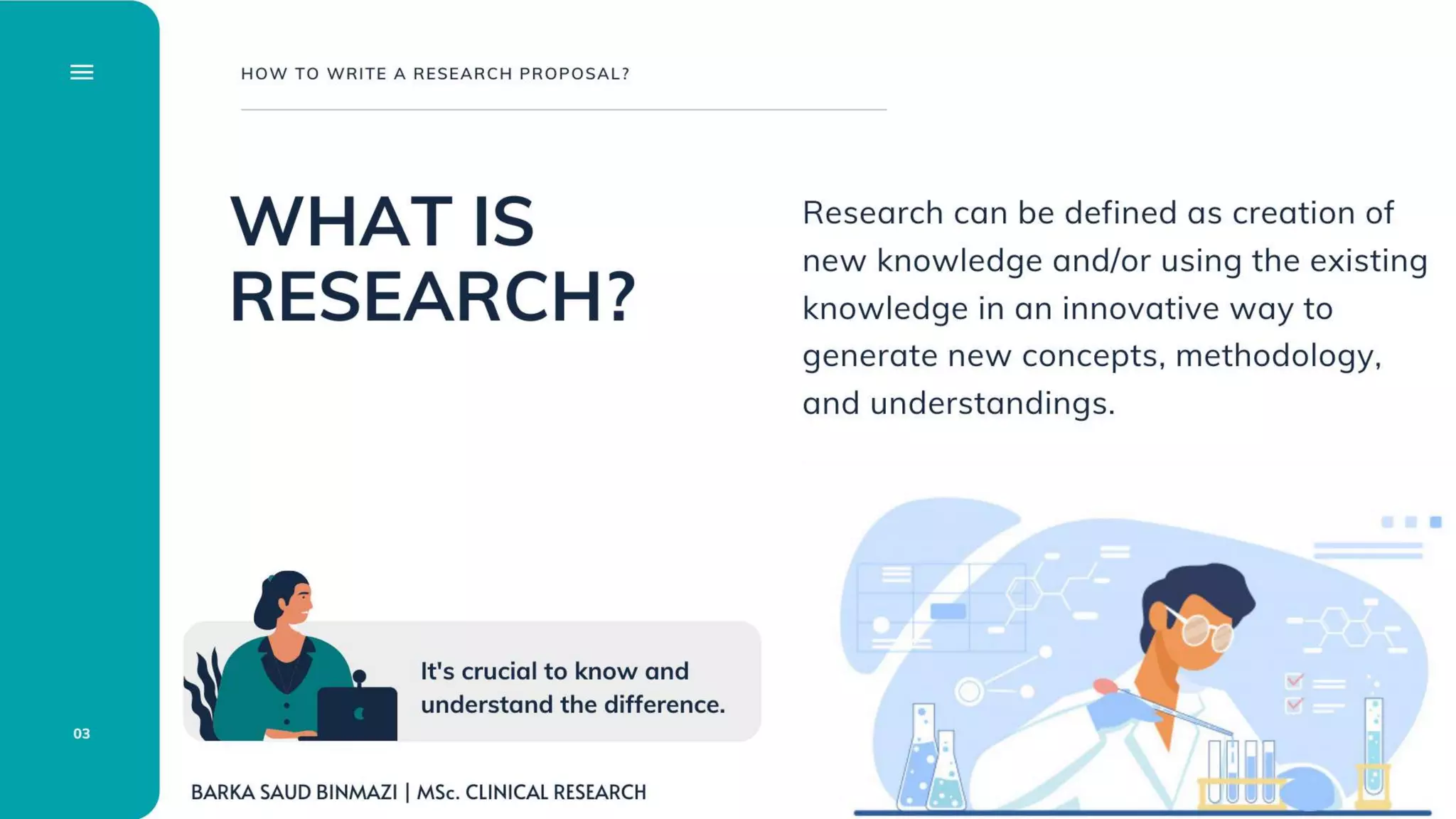 How to write a research proposal ppt by barka binmazi | PPT