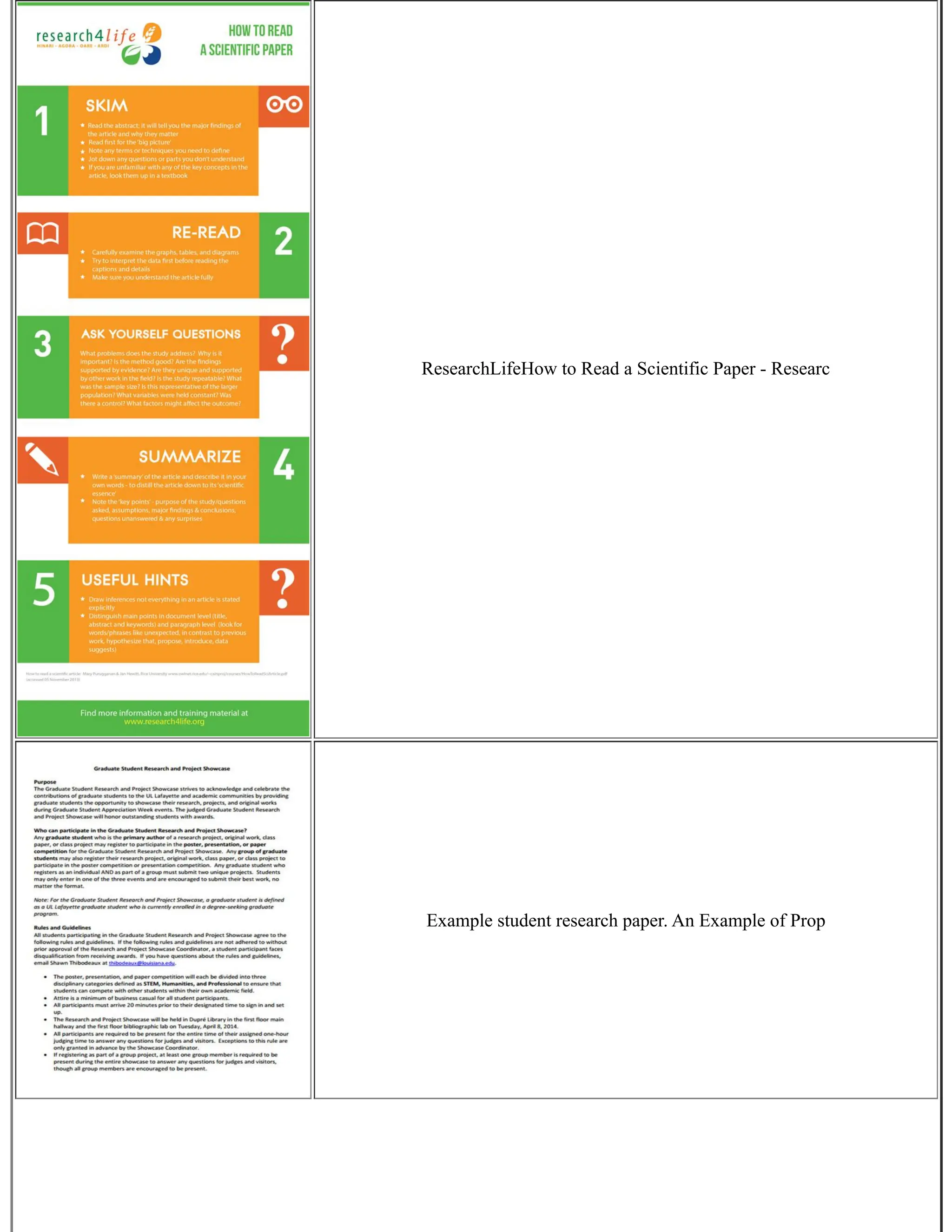 ResearchLifeHow to Read a Scientific Paper - Researc
Example student research paper. An Example of Prop
 