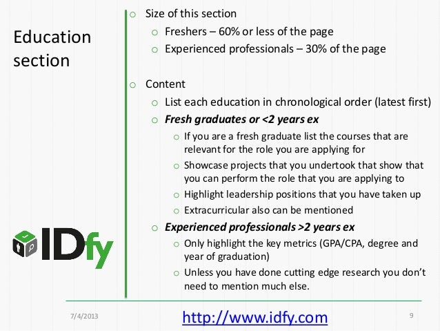 how to write a resume resume format 101 for freshers and experience resume a sample