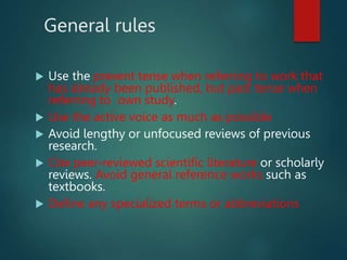 How To Write A Scientific research Paper.ppt