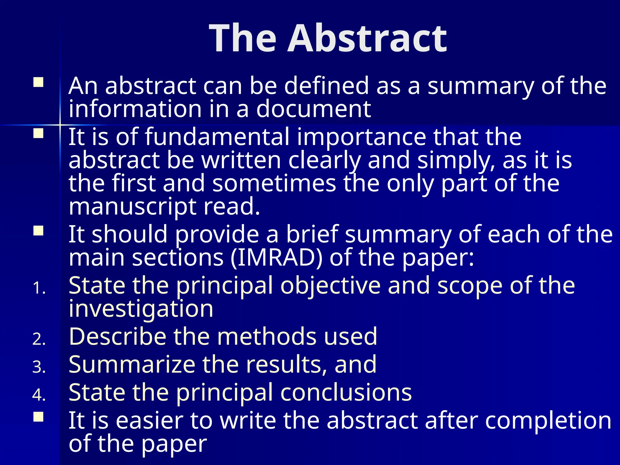 How To Write A Scientific Paper_1_good abstract.pptx