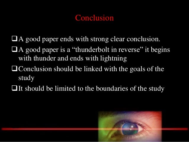 Writing a scientific paper for publication