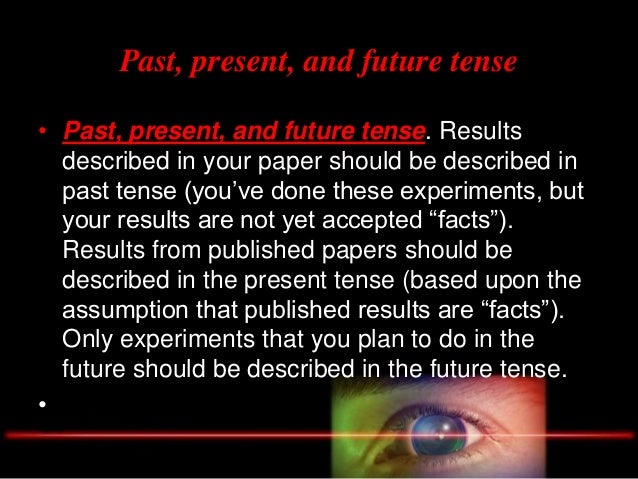 Writing a scientific paper for publication