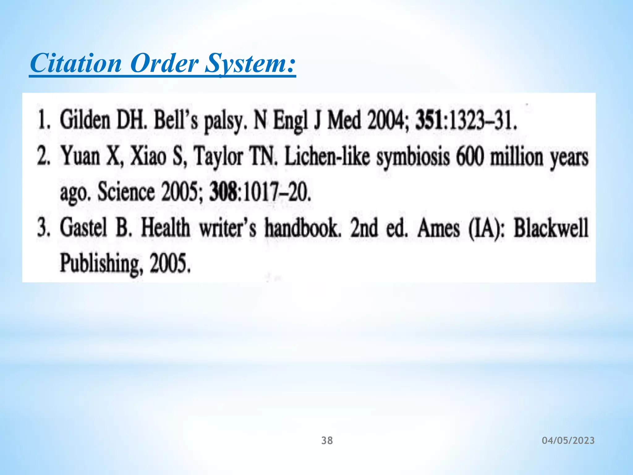 Citation Order System:
38 04/05/2023
 