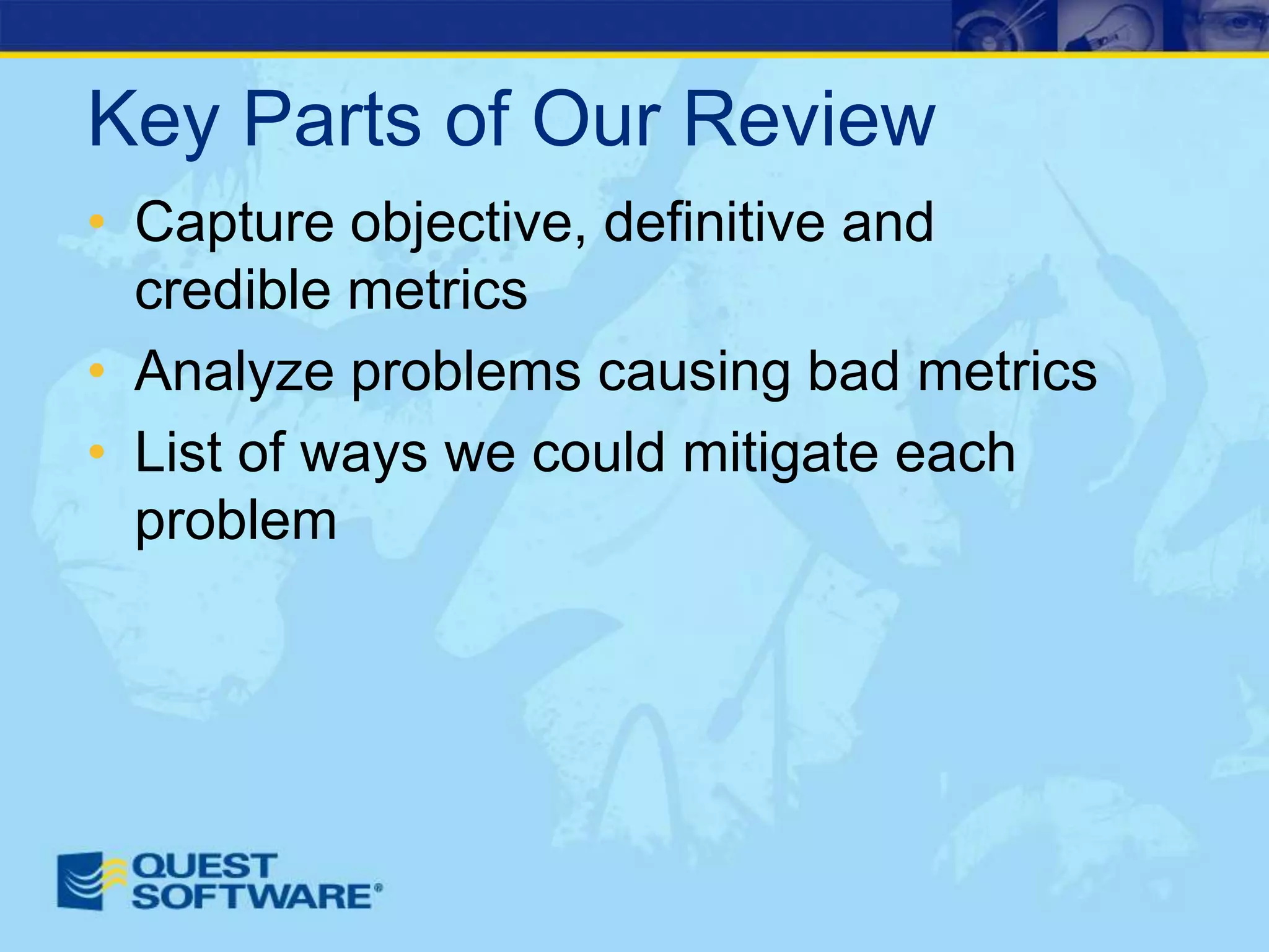 How To Write A SQL Server Performance Review