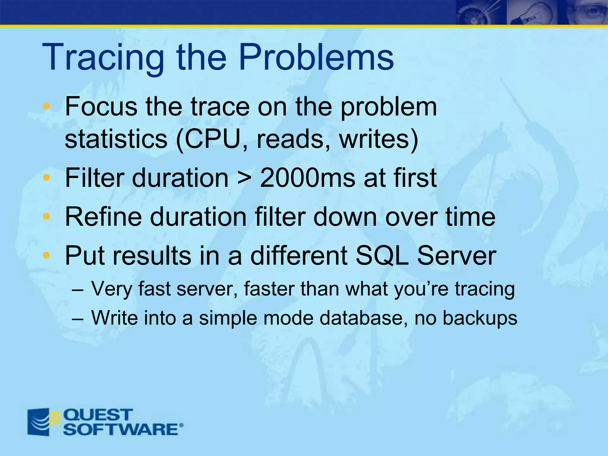 How To Write A SQL Server Performance Review