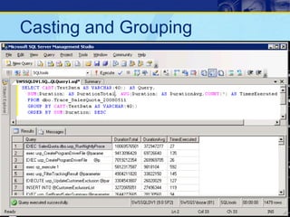 How To Write A SQL Server Performance Review