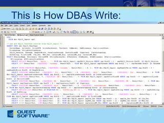 How To Write A SQL Server Performance Review