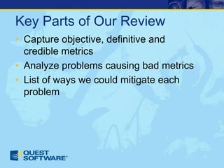How To Write A SQL Server Performance Review