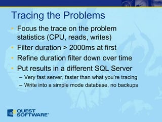 How To Write A SQL Server Performance Review