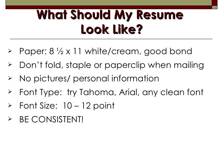 how i write my resume