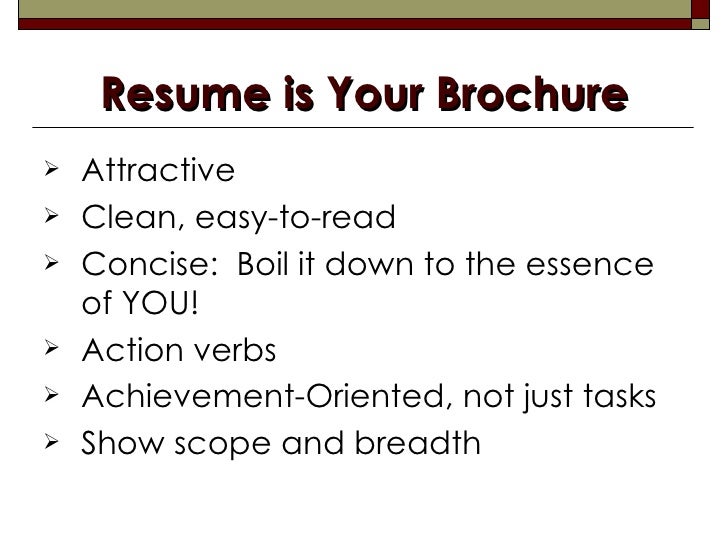 how to write a resume that stands out