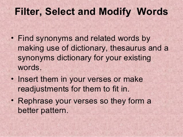 How to write a stanza in a poem picture