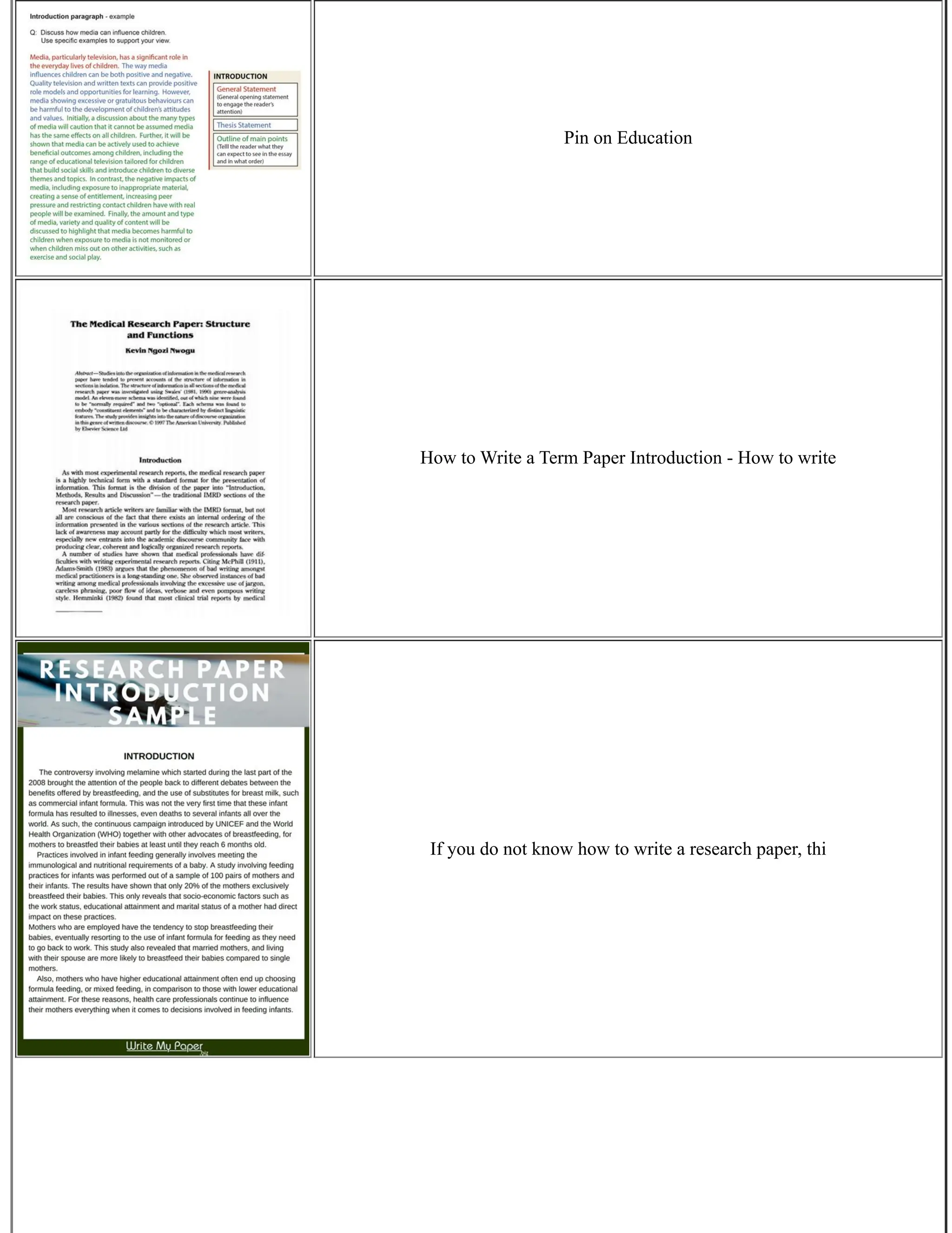 Pin on Education
How to Write a Term Paper Introduction - How to write
If you do not know how to write a research paper, thi
 