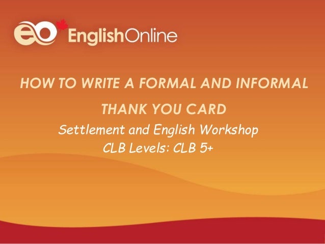 how to write a formal and informal thank you card formal thank you cards
