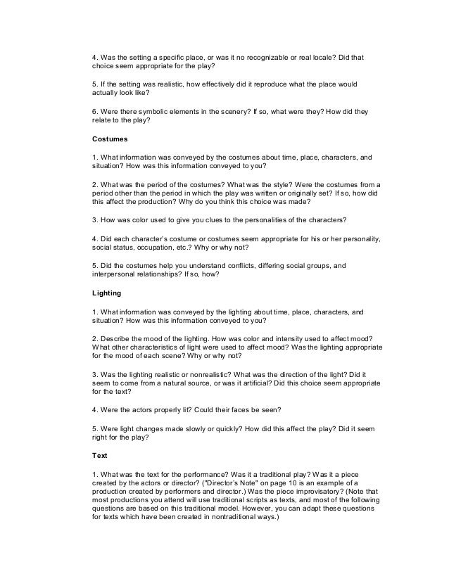 How to write a play script image