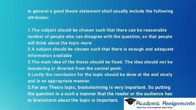 How to write thesis statements image