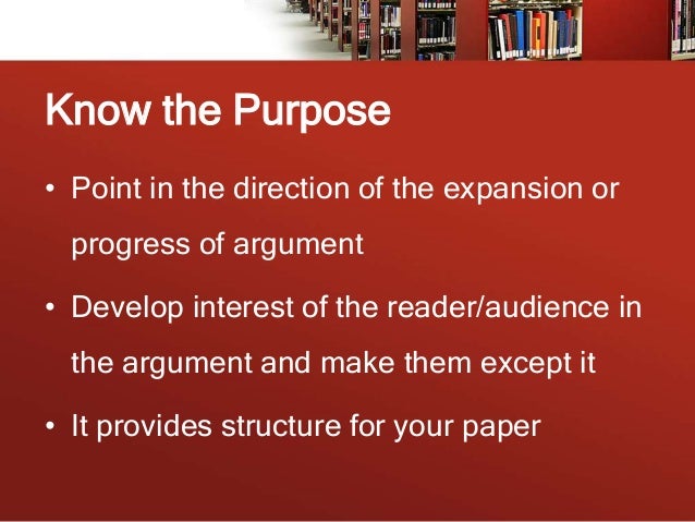 academic argument essay